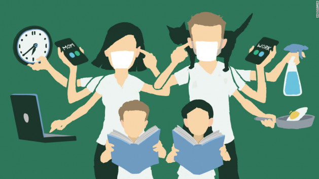 Coronavirus tmultitasking tareas consejos